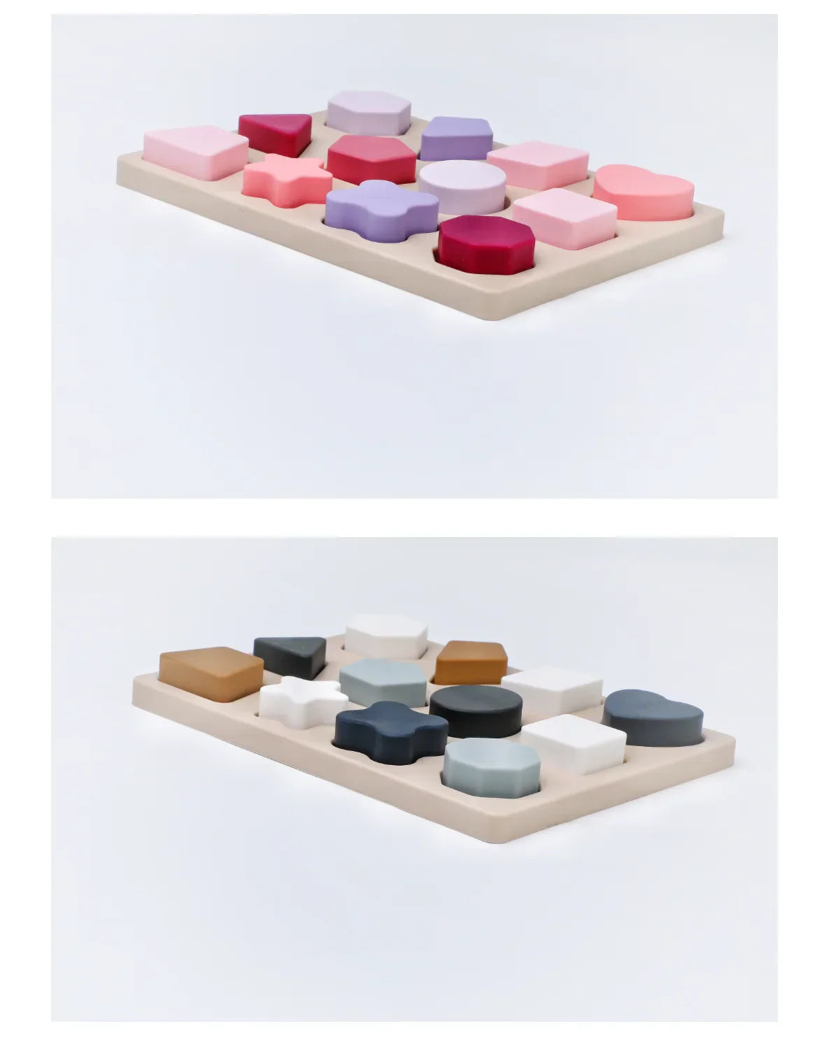 Toystar FlexiForm | Soft and educational - Silicone Montessori puzzle for shapes and colors - Zacht en leerzaam - Silicone...