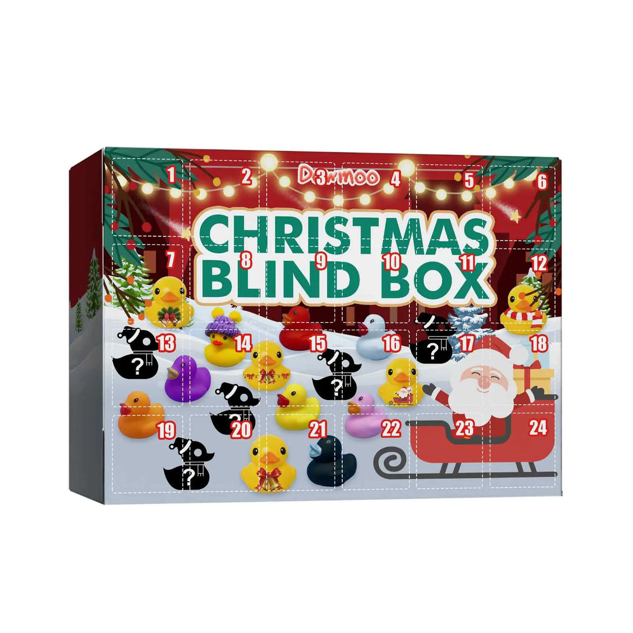 Toystar DuckieDelight Advent Calendar | Magical Surprises - Rubber Ducks for Every Day - Magische Verrassingen - Badeendje...