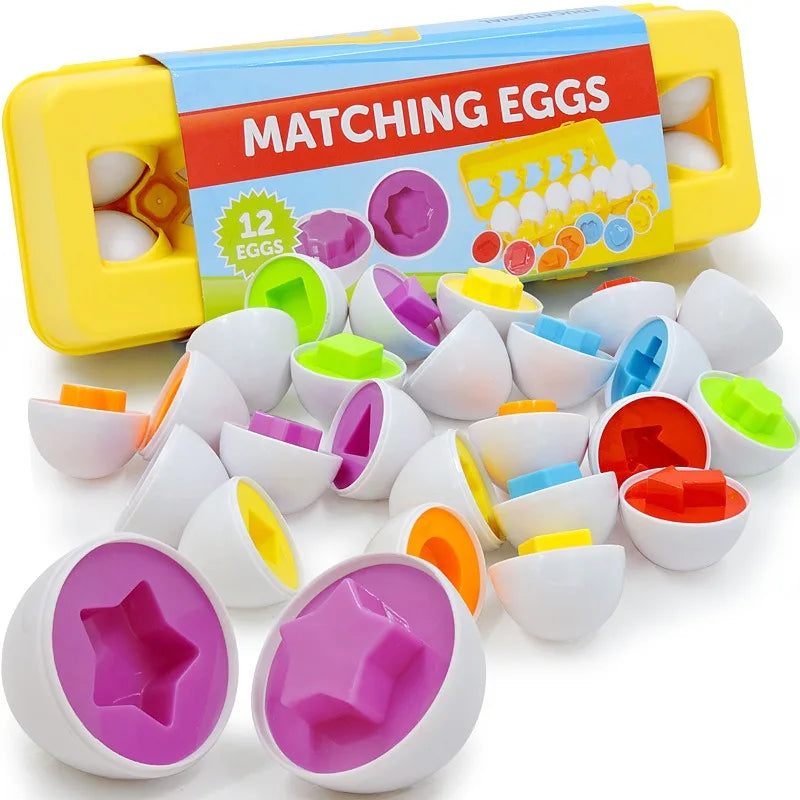Toystar martEgg | Learning through play - Montessori egg-shaped sorting and puzzle game - Leren door spelen - Montessori e...