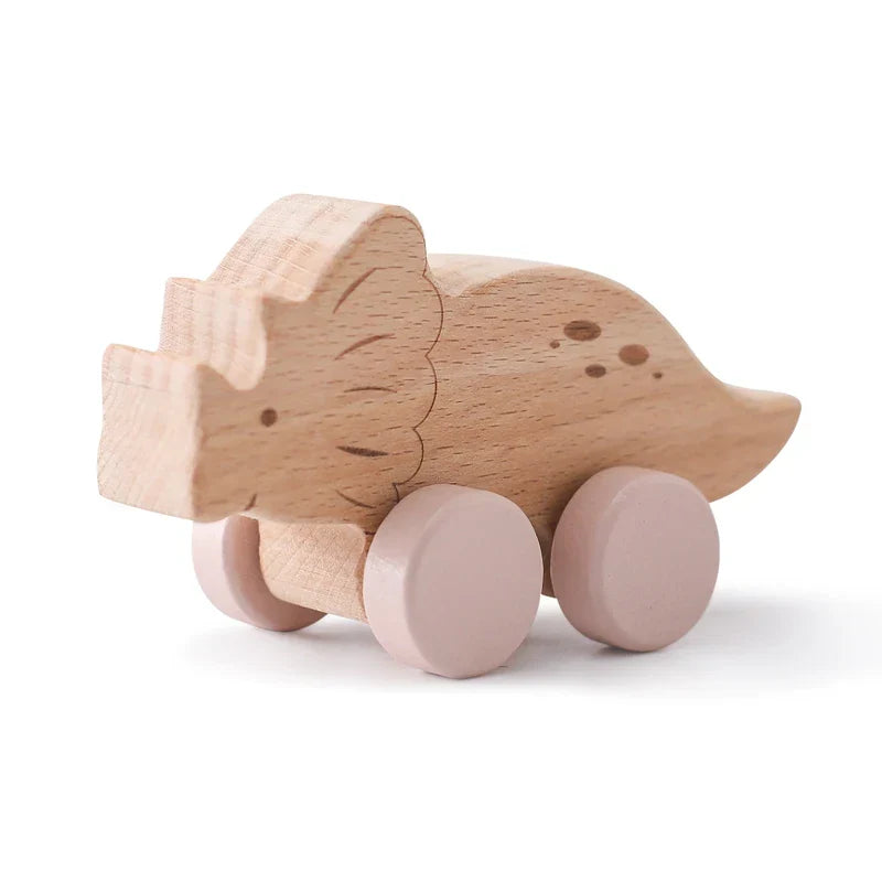 Toystar DinoReflect | Discover through play - Wooden mirror and puzzle busy board - Spelenderwijs ontdekken - Houten spieg...