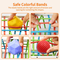 Thumbnail for Toystar ShapeQuest | Feel and discover - Sensory shape puzzle with soft textured balls - Voel en ontdek - Zintuiglijke vor...