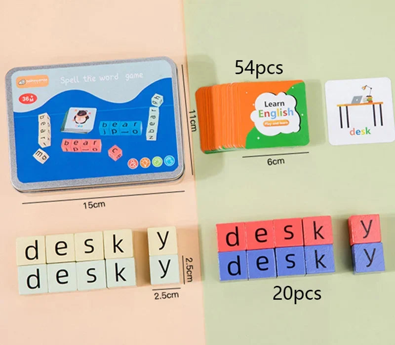 Toystar EcoToys LetterMatch Game | Encourage Language Skills - Educational Toys for Children - Stimuleer Taalvaardigheden ...