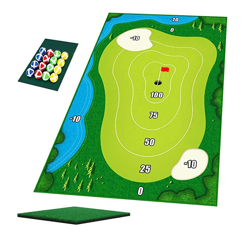 Toystar GolfZone | Fun and Golf Fun at Home - Washable Golf Mat for the Whole Family - Bestseller - Gezelligheid en Golfpl...
