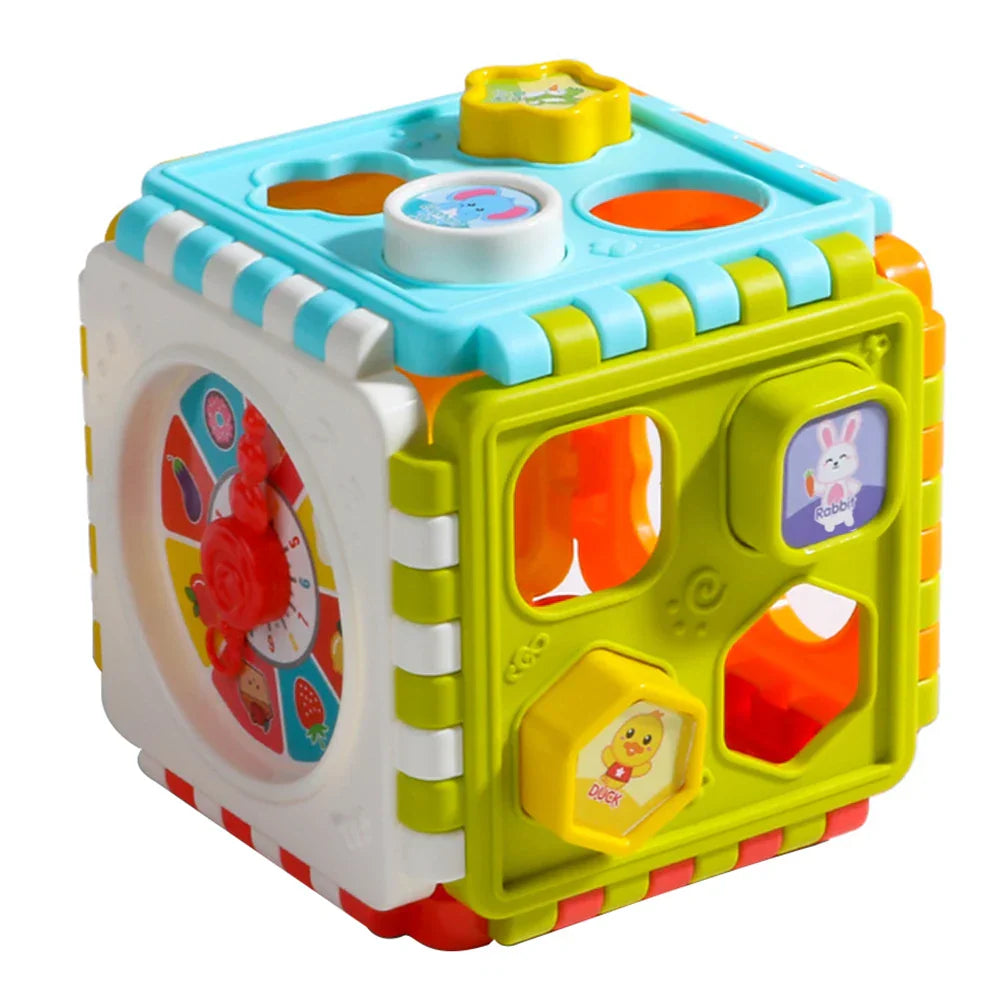 Toystar SmartCube | Playful learning - Montessori activity cube with shapes, colors and clock - Speels leren - Montessori ...