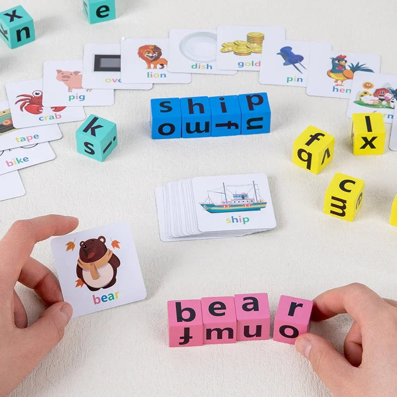 Toystar EcoToys LetterMatch Game | Encourage Language Skills - Educational Toys for Children - Stimuleer Taalvaardigheden ...