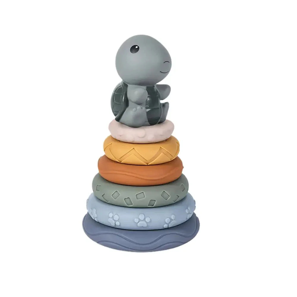 Toystar Soft Stackers | Discover through play - Montessori stacking rings for babies - Spelenderwijs ontdekken - Montessor...