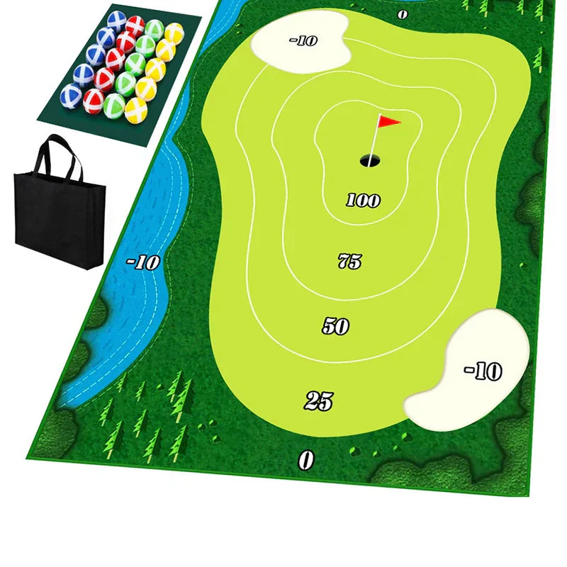 Toystar GolfZone | Fun and Golf Fun at Home - Washable Golf Mat for the Whole Family - Bestseller - Gezelligheid en Golfpl...