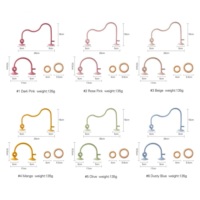 Toystar BabyBite™ | Soothe teething pain - Wooden and silicone teething toy - Verzacht het tandjesleed - Houten en silicon...