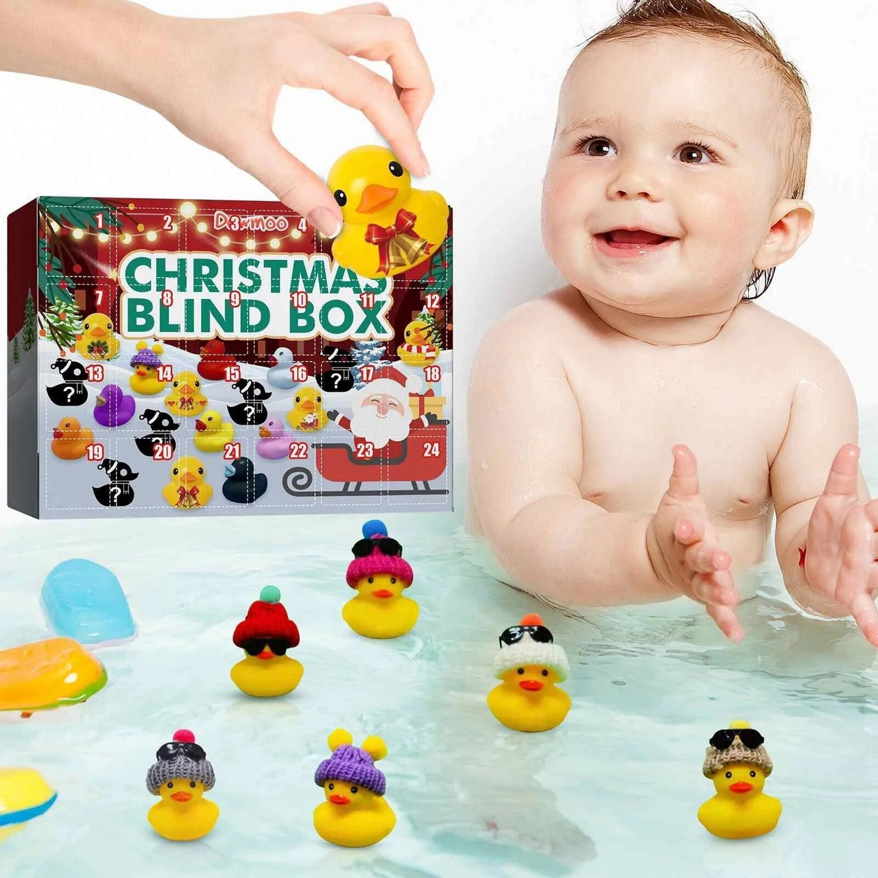 Toystar DuckieDelight Advent Calendar | Magical Surprises - Rubber Ducks for Every Day - Magische Verrassingen - Badeendje...