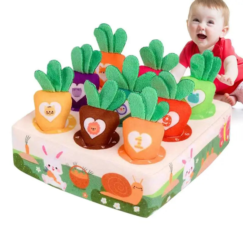 Toystar CarrotHunt | Playful sniffing fun - Interactive plush carrot play mat for small animals - Speels snuffelplezier - ...