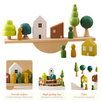 Thumbnail for Toystar ForestBalance | Stack, string and play - Wooden balancing game with forest animals - Stapel, rijg en speel - Houte...