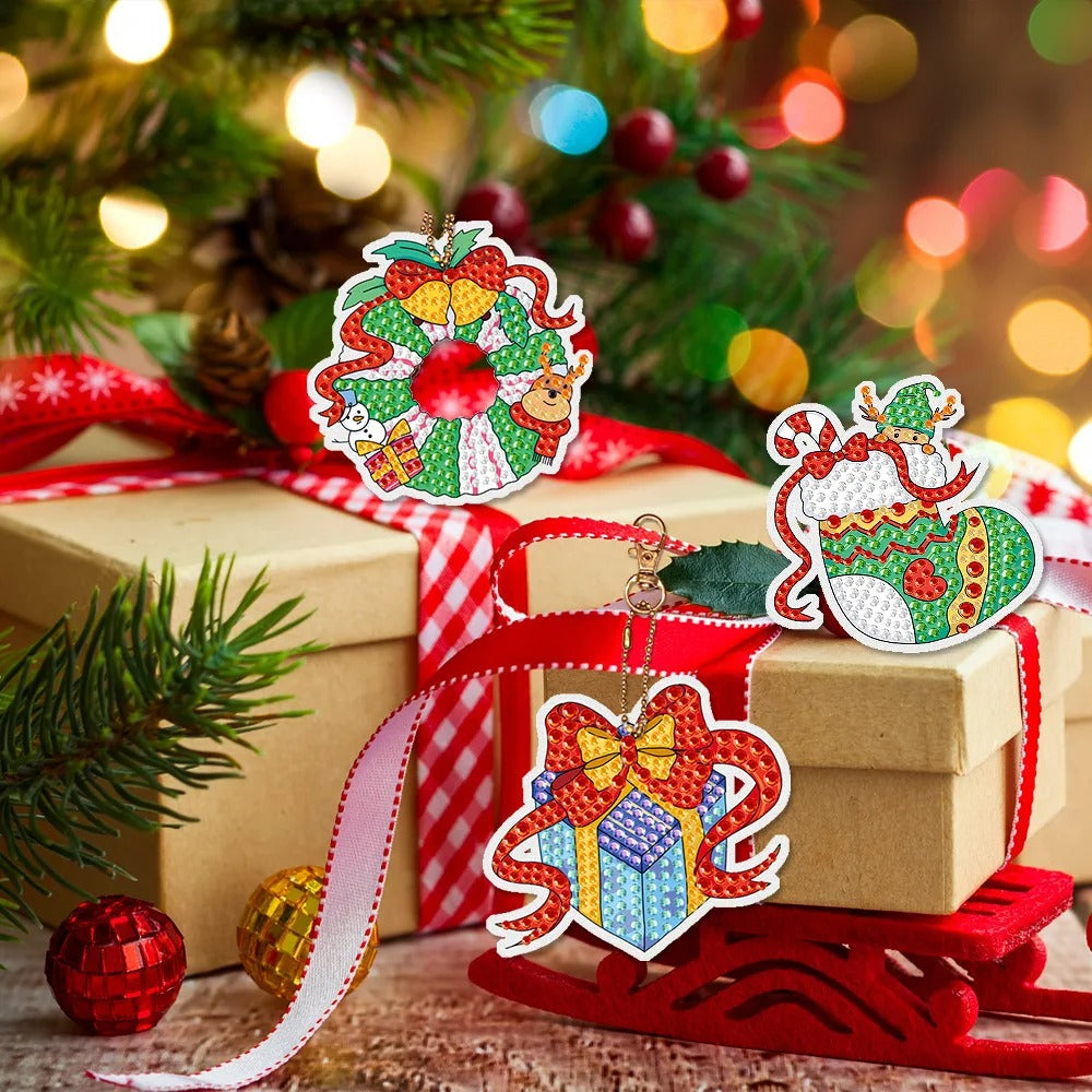 Toystar SparklyXmas | Festive surprise - DIY diamond painting keychain blind box - Feestelijke verrassing - DIY diamant sc...