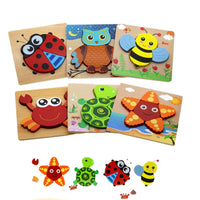 Thumbnail for Toystar AquaPuzzle | Underwater Discovery - Wooden Sea Animals Puzzle for Toddlers - Onderwater ontdekking - Houten zeedie...