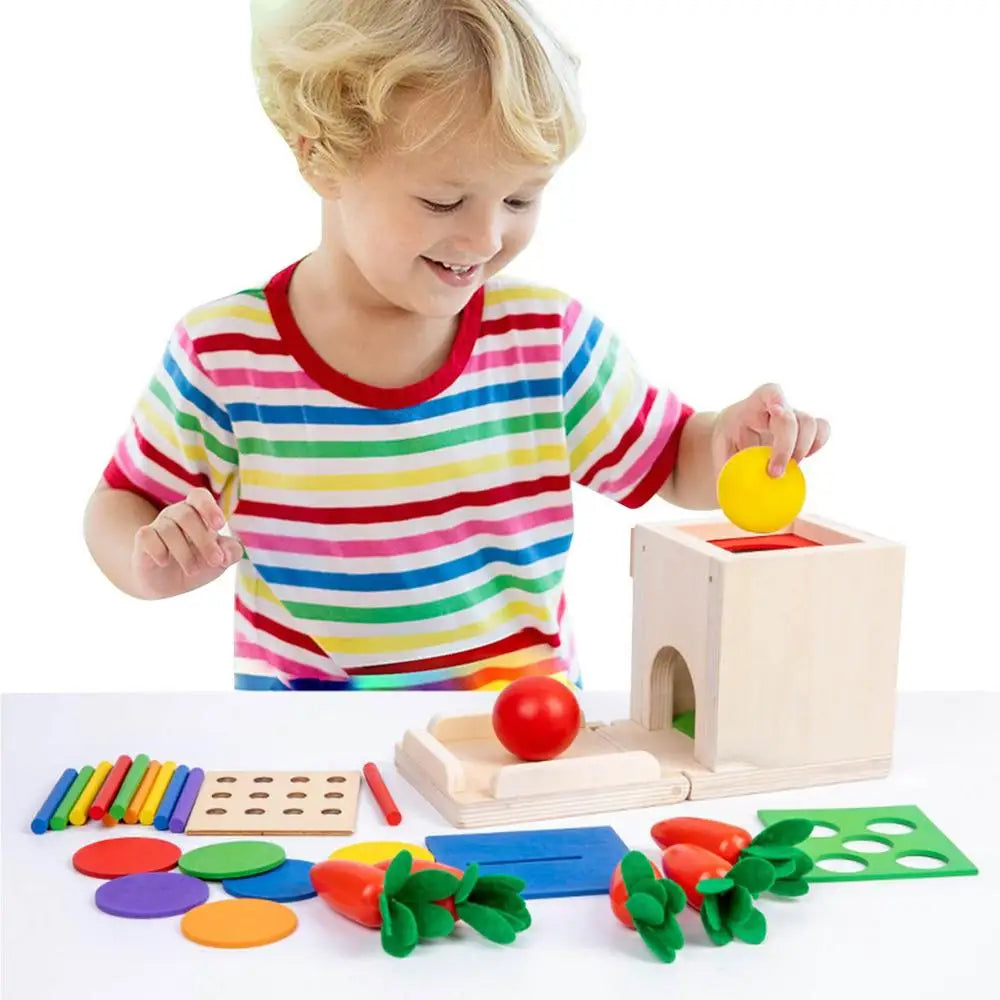 Toystar Ecotoys SmartStart Box | Develop your little one's skills - Playful learning experience for colors and shapes - On...