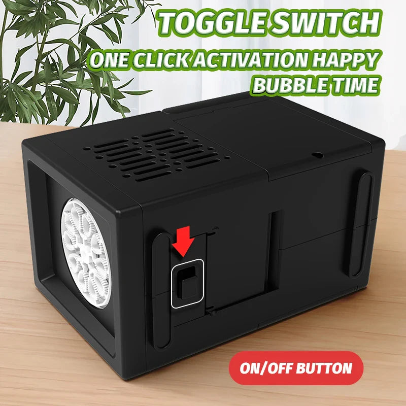 Toystar BubbleBlast X10 | Happy Outdoor Fun – Automatic Bubble Blowing Machine for Children - Vrolijk Buitenplezier – Auto...