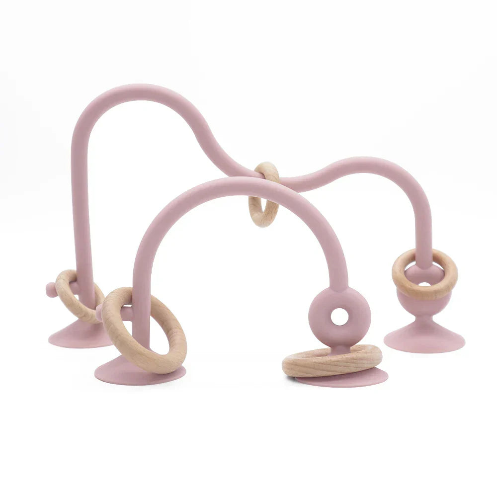 Toystar BabyBite™ | Soothe teething pain - Wooden and silicone teething toy - Verzacht het tandjesleed - Houten en silicon...