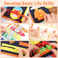 Thumbnail for Toystar BusyBuddy | Discover and learn - Montessori activity board for toddlers - Ontdek en leer - Montessori activiteiten...