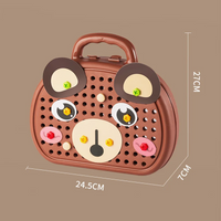 Thumbnail for Toystar Children's Drill Toolbox | Fun and Educational - Montessori Toys - Bestseller - Leuk en Educatief - Montessori Spe...