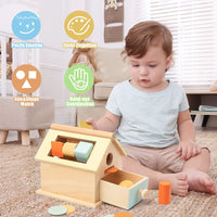 Thumbnail for Toystar EduPlayBox | Discover and learn - Montessori activity box for toddlers - Ontdek en leer - Montessori activiteitenb...