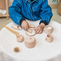 Thumbnail for Toystar EcoToys KookBuddy Wooden Kitchen Set | Let young chefs discover their talent - Educational and creative fun - Laat...