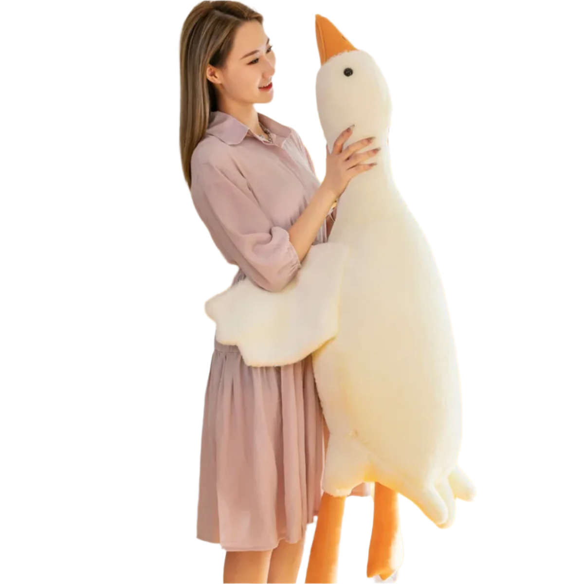 Toystar White Goose Cushion | Soft and Cozy - Plush Toys - Bestseller - Zacht en Knus - Pluche Speelgoed