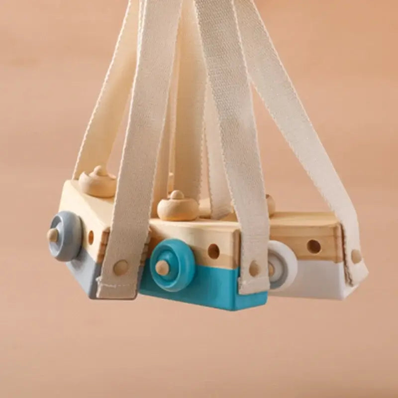 Toystar EcoToys SnapWood | Discover through play - Wooden toy camera for creative children - Spelend ontdekken - Houten sp...