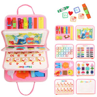 Thumbnail for Toystar BusyBuddy | Discover and learn - Montessori activity board for toddlers - Ontdek en leer - Montessori activiteiten...