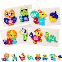 Thumbnail for Toystar LifeCycle Puzzle | Learn and discover - Wooden animal life cycle puzzle - Leer en ontdek - Houten dieren levenscyc...