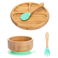 Thumbnail for Toystar BambooGuard | Safe and Eco-Friendly Eating - Baby Dinnerware Set with Suction Cup - Bestseller - Veilig en Milieuv...