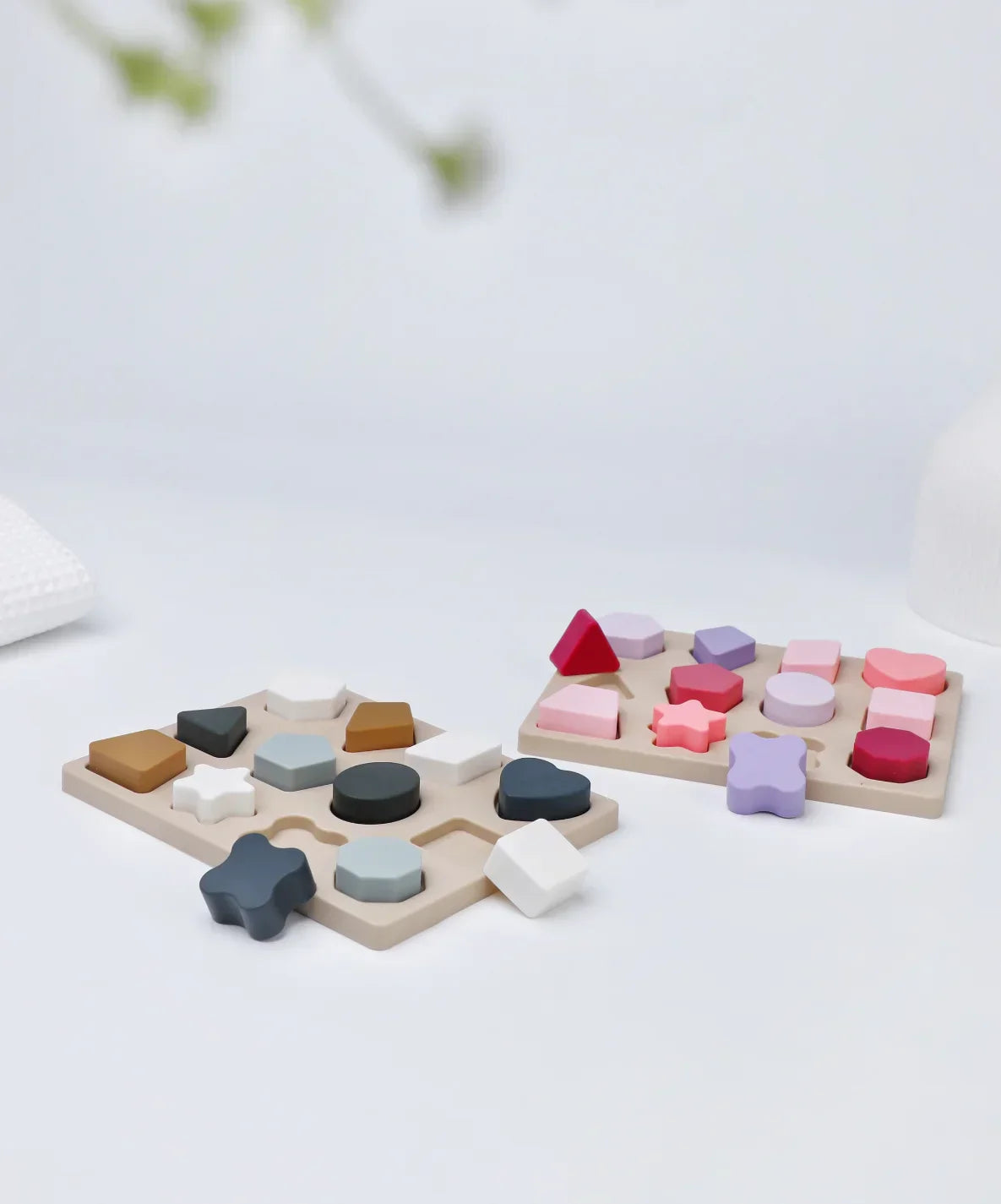 Toystar FlexiForm | Soft and educational - Silicone Montessori puzzle for shapes and colors - Zacht en leerzaam - Silicone...