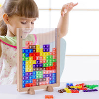 Thumbnail for Toystar TetraBlocks | Creative Puzzle Fun - Wooden 3D Tetris - Creatief Puzzelplezier - Houten 3D Tetris (6)