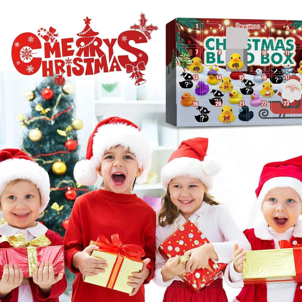 Toystar DuckieDelight Advent Calendar | Magical Surprises - Rubber Ducks for Every Day - Magische Verrassingen - Badeendje...