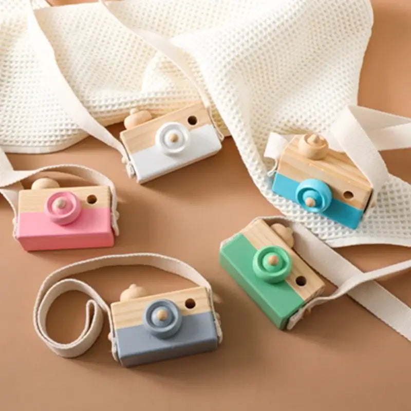 Toystar EcoToys SnapWood | Discover through play - Wooden toy camera for creative children - Spelend ontdekken - Houten sp...
