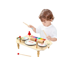 Thumbnail for Toystar MelodyMix | Discover rhythm and sound - Wooden musical instrument set for children - Ontdek ritme en geluid - Hout...
