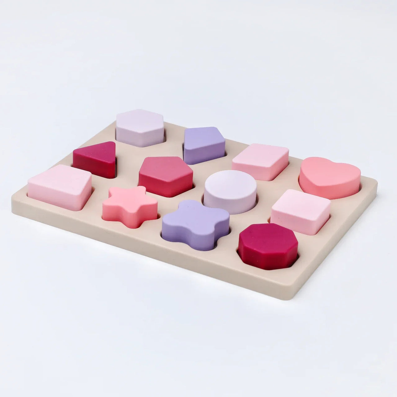 Toystar FlexiForm | Soft and educational - Silicone Montessori puzzle for shapes and colors - Zacht en leerzaam - Silicone...
