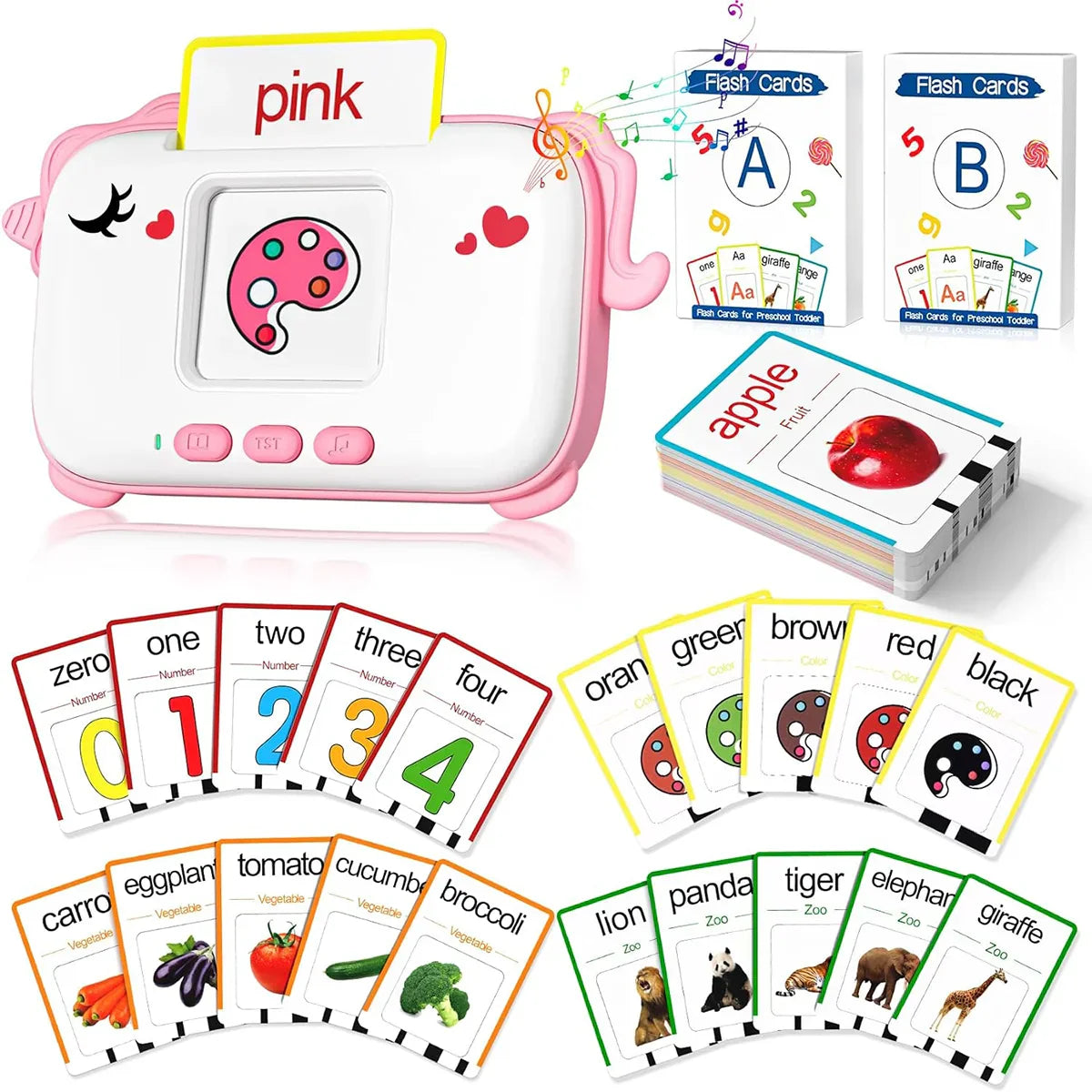 Toystar Speaking Cards | Educational Fun - Interactive Flashcards for Toddlers - Leerzaam plezier - Interactieve Flashcard...