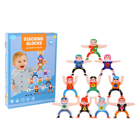 Thumbnail for Toystar Ecotoys AcroStack | Balancing fun - Wooden stacking game for children - Balancerend speelplezier - Houten stapelsp...