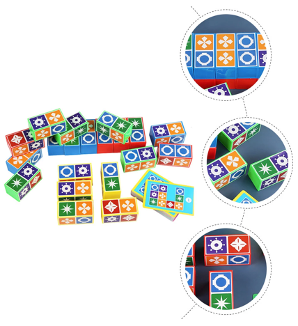 Toystar Cube Puzzle Game | Learning to match shapes with magic cubes - Block game - Vormen leren matchen met magische kubu...