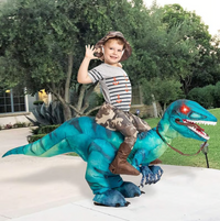 Thumbnail for Toystar RaptorRun | Inflatable dinosaur costume - Cool dress-up fun for every adventure - Opblaasbaar dinosaurus kostuum -...