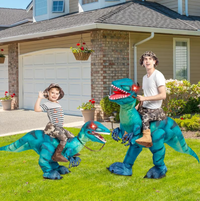 Thumbnail for Toystar RaptorRun | Inflatable dinosaur costume - Cool dress-up fun for every adventure - Opblaasbaar dinosaurus kostuum -...