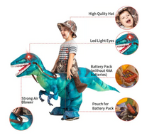 Thumbnail for Toystar RaptorRun | Inflatable dinosaur costume - Cool dress-up fun for every adventure - Opblaasbaar dinosaurus kostuum -...