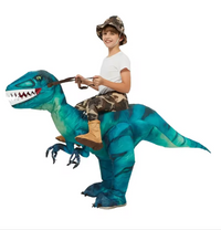 Thumbnail for Toystar RaptorRun | Inflatable dinosaur costume - Cool dress-up fun for every adventure - Opblaasbaar dinosaurus kostuum -...