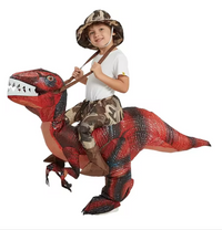 Thumbnail for Toystar RaptorRun | Inflatable dinosaur costume - Cool dress-up fun for every adventure - Opblaasbaar dinosaurus kostuum -...
