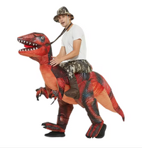 Thumbnail for Toystar RaptorRun | Inflatable dinosaur costume - Cool dress-up fun for every adventure - Opblaasbaar dinosaurus kostuum -...