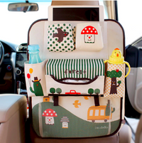 Thumbnail for Toystar Car Seat Organizer for Kids| Keep your car neat and organized during road trips - autostoel organizer (2)