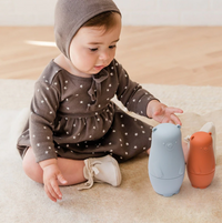 Thumbnail for Toystar StackyFriends Matryoshka | Playful Development - Soft Silicone Stacking Dolls - Spelenderwijs Ontwikkelen - Zachte...