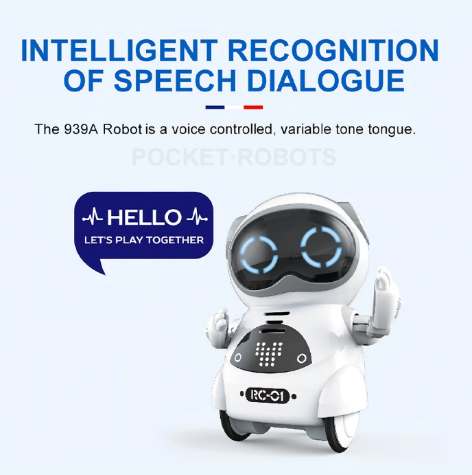 Toystar Mini Robot Pocket Robot | Learn and Play - Interactive Dialogue and Speech Recognition - Leer en Speel - Interacti...