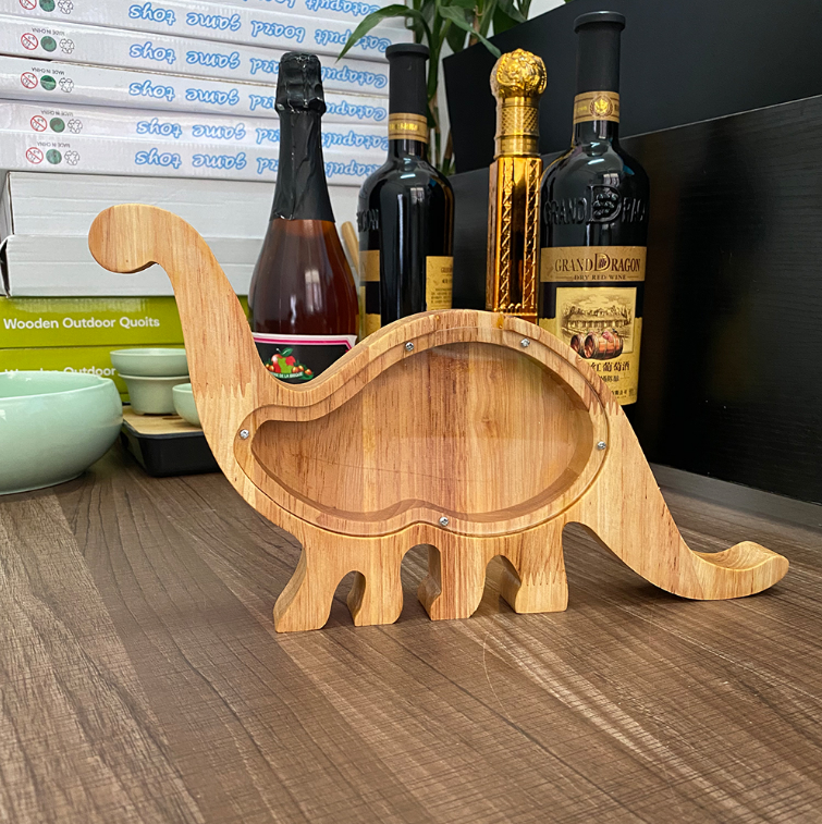 Toystar EcoToys Wooden Money Box | Cute Animal Design - Encourage Savings and Creativity in Children - Bestseller - Leuk D...