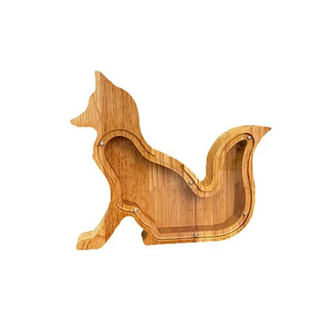 Toystar EcoToys Wooden Money Box | Cute Animal Design - Encourage Savings and Creativity in Children - Bestseller - Leuk D...