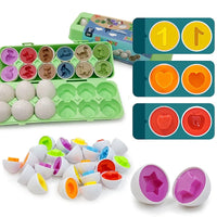 Thumbnail for Toystar martEgg | Learning through play - Montessori egg-shaped sorting and puzzle game - Leren door spelen - Montessori e...